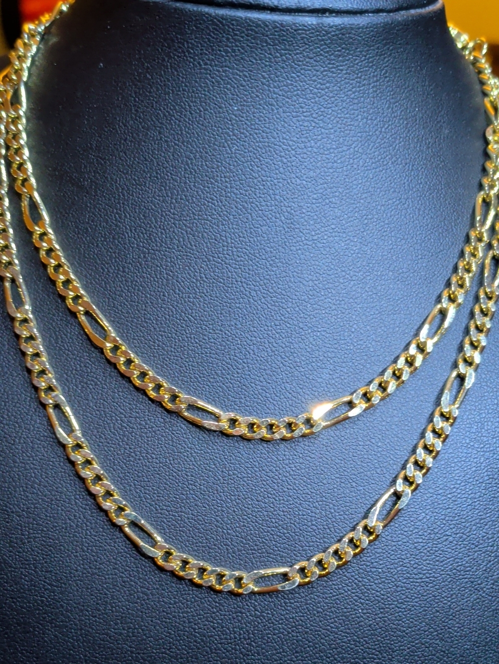 Coro Gold Plated Long Chain, Allergy Free, Nickel Free, New Old Stock